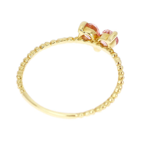 K18YG ピンクトルマリン リング 0.24ct ピンキー — セルビー