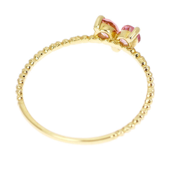 K18YG ピンクトルマリン リング 0.24ct