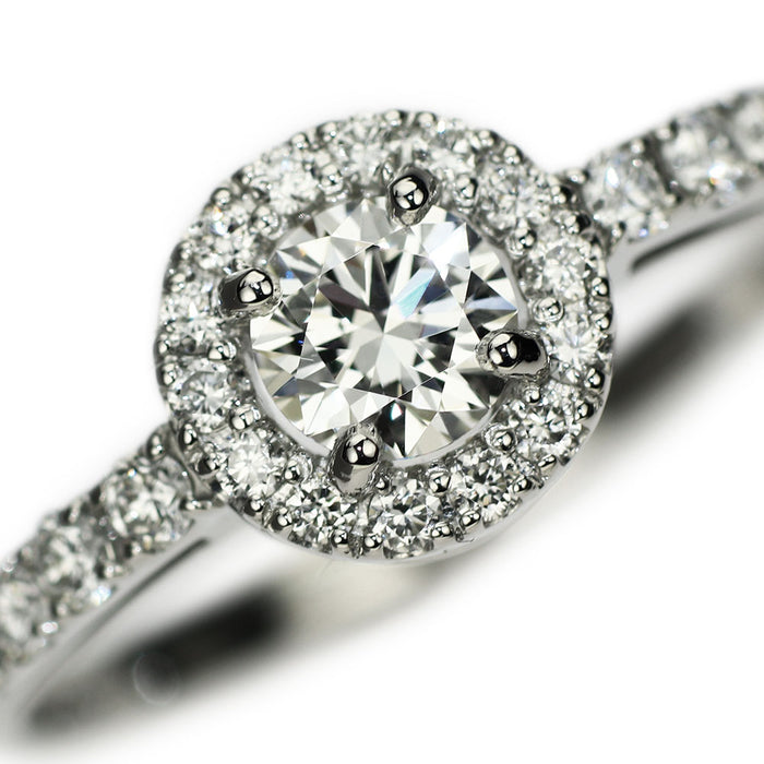 エクセルコ Pt950ダイヤモンドリング プラチナ ダイヤ