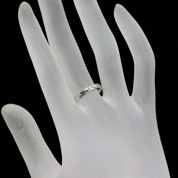 ショーメ Pt950 ダイヤモンド リング エターナルリボン 49号