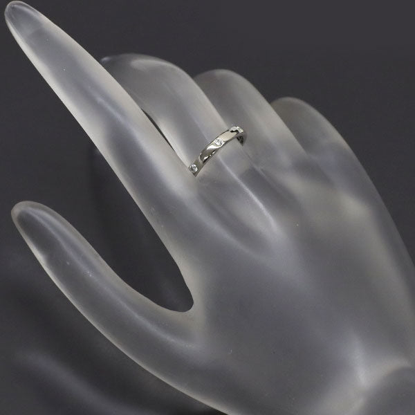 ショーメ Pt950 ダイヤモンド リング エターナルリボン 49号  