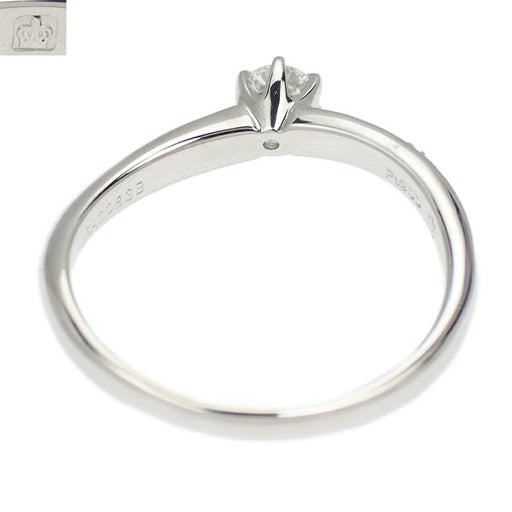 ロイヤルアッシャー Pt900 ダイヤモンド リング 0.15ct D0.05ct