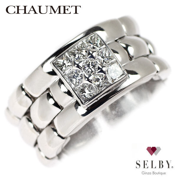 ショーメ K18WG ダイヤモンド リング ケイシス 《セルビー銀座店》【中古】