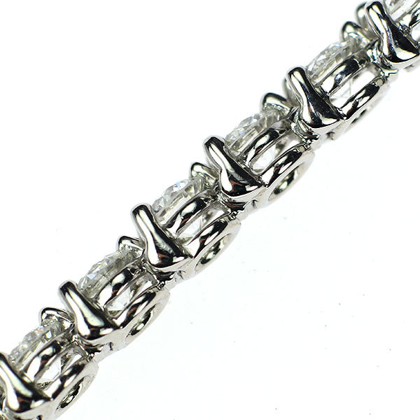 ハリーウィンストン K18WG/ Pt950 ダイヤモンド ブレスレット 3.0mm テニス 《セルビー銀座店》【中古】