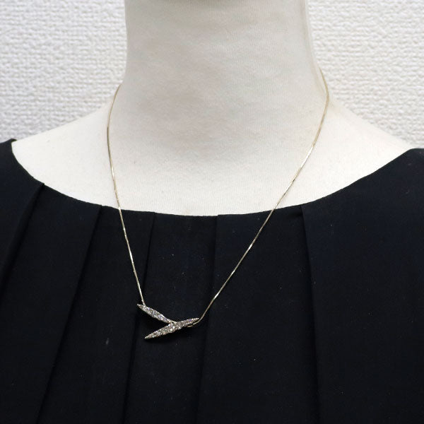 カシケイ K18BG ブラウンダイヤモンド ペンダントネックレス 1.20ct ネイキッド