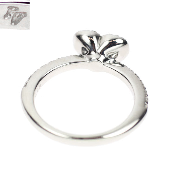 ポンテヴェキオ K18WG ダイヤモンド リング 0.48ct ハート