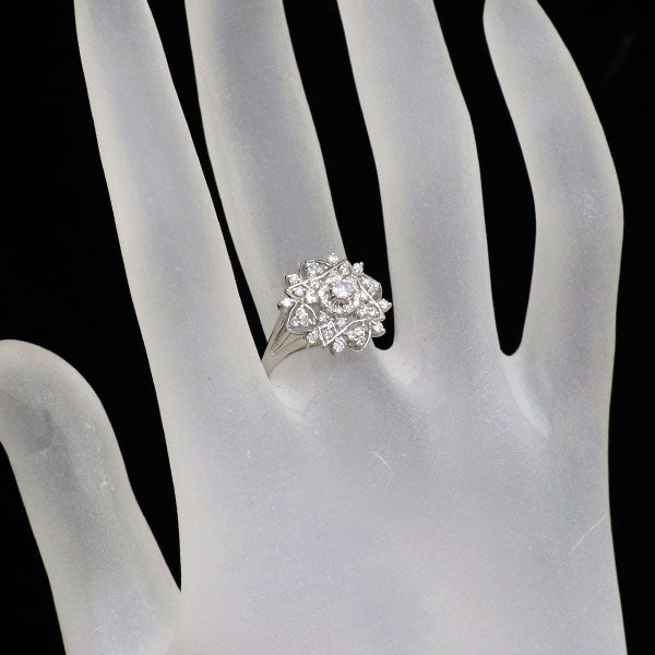 Pt900 ダイヤモンド リング 0.40ct