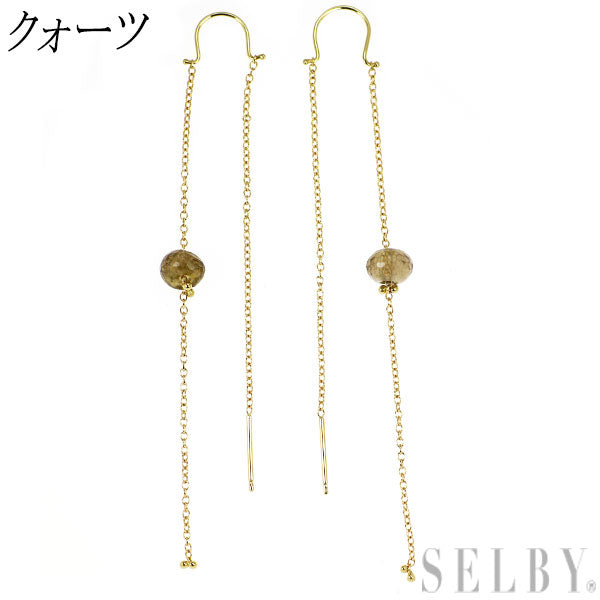 K14YG クオーツ アメリカンピアス