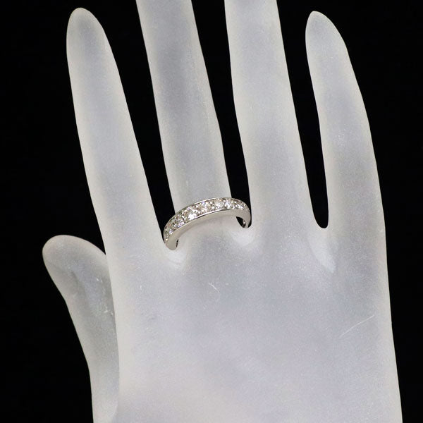 Pt900 ダイヤモンド リング 1.00ct ハーフエタニティ