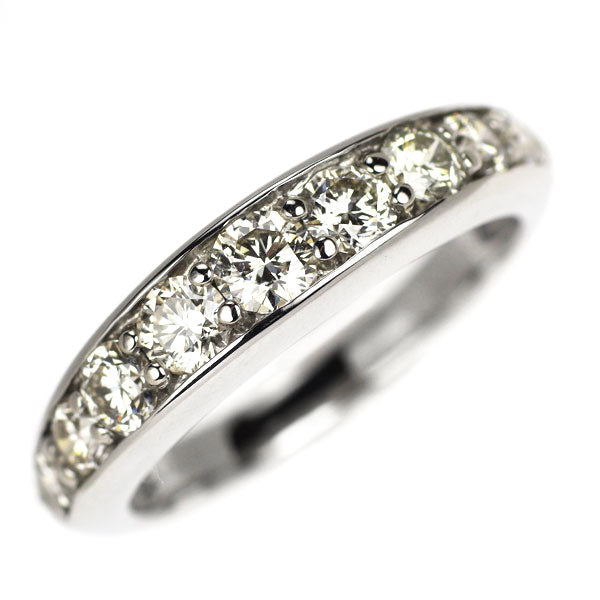 Pt900 ダイヤモンド リング 1.00ct ハーフエタニティ — セルビー