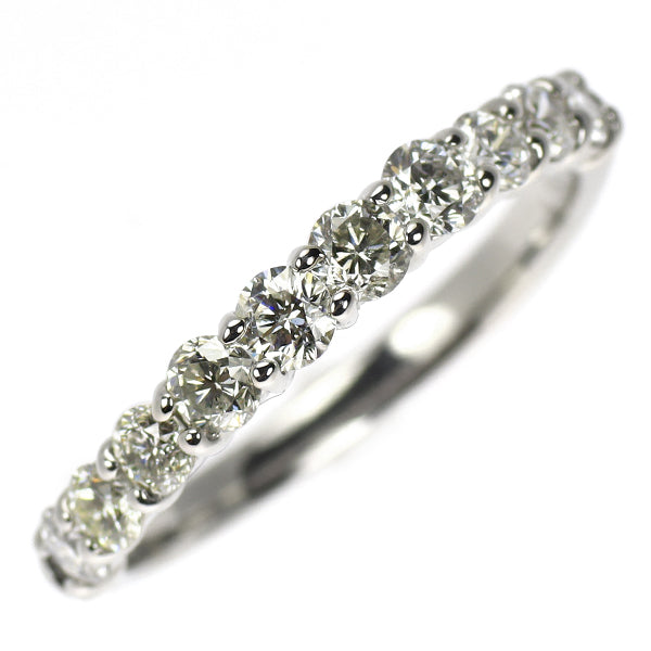 Pt900 ダイヤモンド リング 1.00ct ハーフエタニティ — セルビー