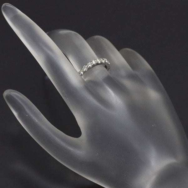 Pt900 H&C ダイヤモンド リング 1.00ct ハーフエタニティ