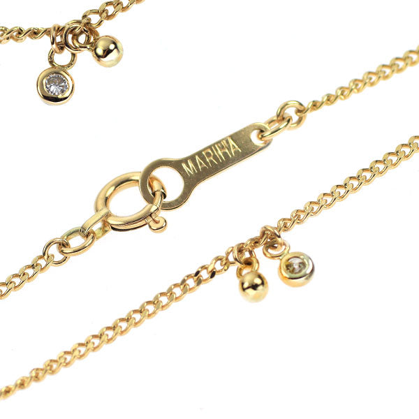 MARIHA K18YG ダイヤモンド ブレスレット