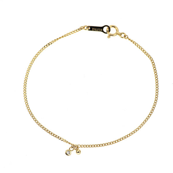 MARIHA K18YG ダイヤモンド ブレスレット