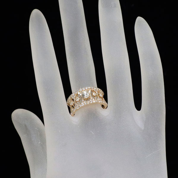 K18PG ダイヤモンド リング 0.300ct D0.83ct