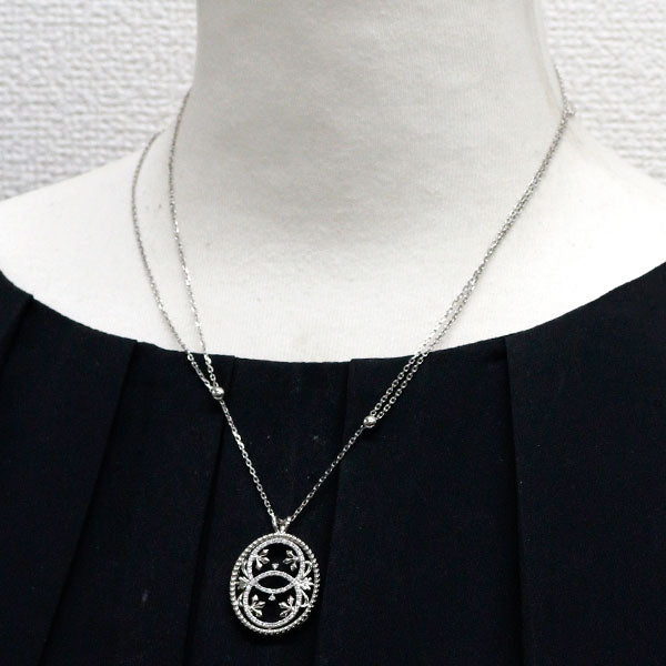 モニッケンダム Pt900 ダイヤモンド ペンダントネックレス 0.36ct