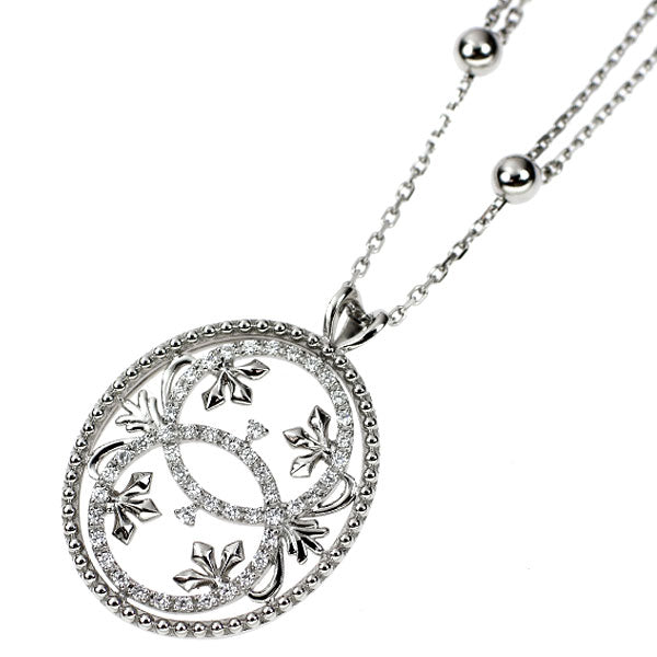 モニッケンダム Pt900 ダイヤモンド ペンダントネックレス 0.36ct