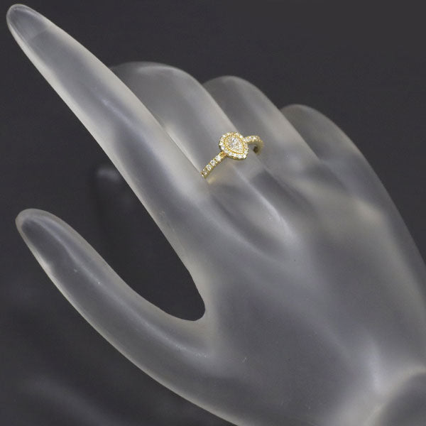 K18YG ダイヤモンド リング 0.36ct