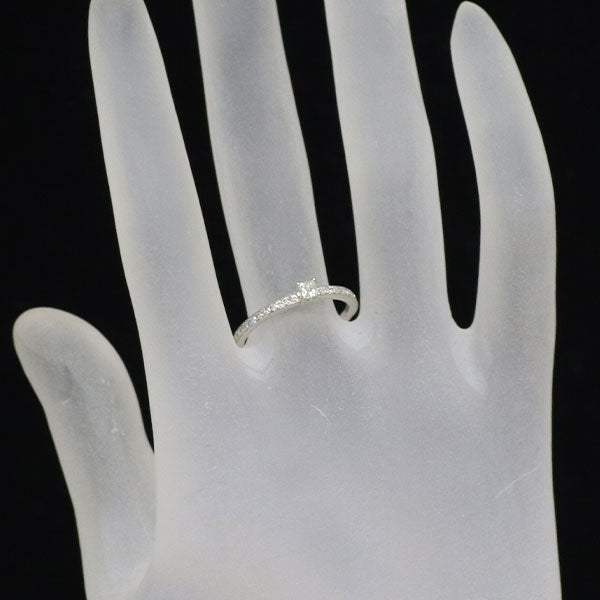 K18WG ダイヤモンド リング 0.20ct