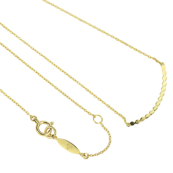 ヴィヴィアンクチュール/アーカー K18YG ダイヤモンド ペンダントネックレス 0.10ct ビリーブユー ロング