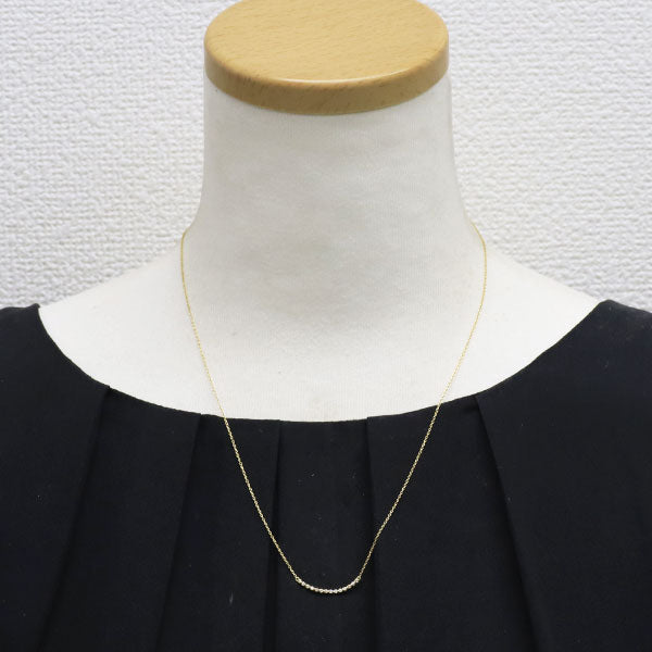 ヴィヴィアンクチュール/アーカー K18YG ダイヤモンド ペンダントネックレス 0.10ct ビリーブユー ロング