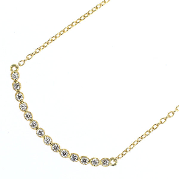 ヴィヴィアンクチュール/アーカー K18YG ダイヤモンド ペンダントネックレス 0.10ct ビリーブユー ロング