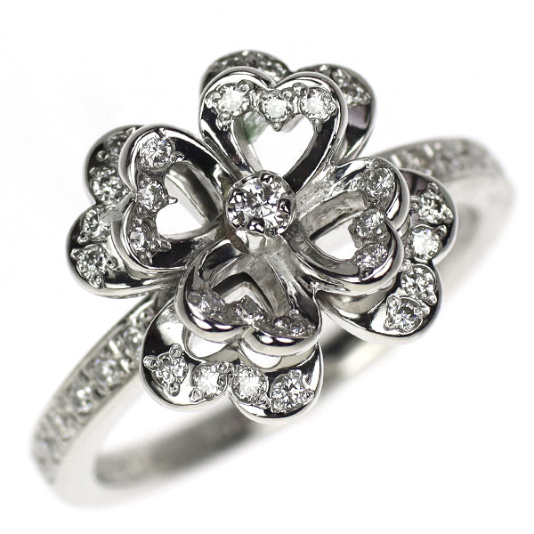 ヴァンドーム青山 Pt950 ダイヤモンド リング 0.24ct フラワー  