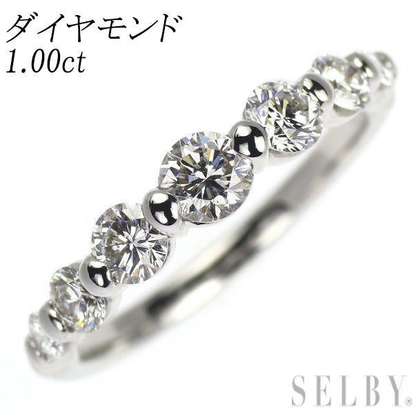 Pt900 ダイヤモンド リング 1.00ct