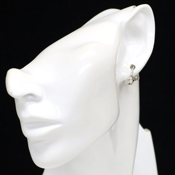 カシケイ/Kashikey K18WG ダイヤモンド イヤリング 0.40ct ドッツ