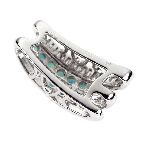 希少 Pt900 アレキサンドライト ダイヤモンド ペンダントトップ 0.94ct D0.31ct