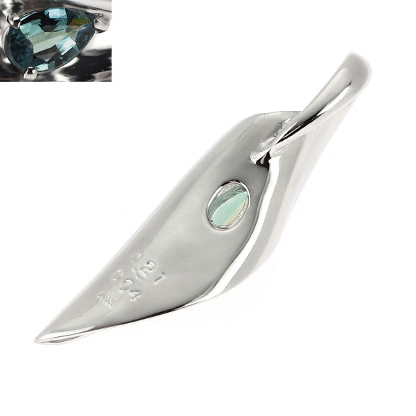 希少 Pt900 アレキサンドライト ダイヤモンド ペンダントトップ 0.21ct Ｄ0.04ct