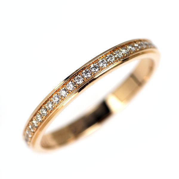 カルティエ K18PG ダイヤモンド リング ダムール 46号 フルエタニティ