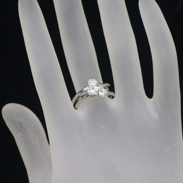 Pt900 ダイヤモンド リング 1.00ct 3連