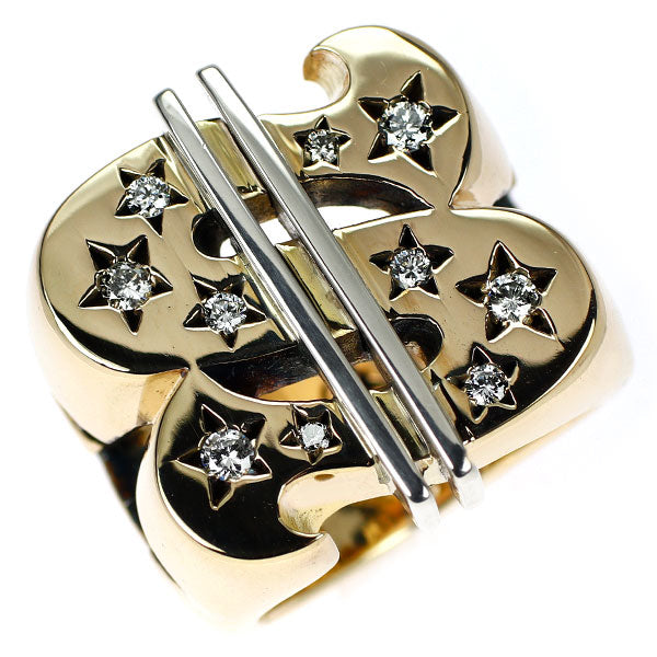 TENDERLOIN/テンダーロイン K8YG/SV925 ダイヤモンド リング ダラー