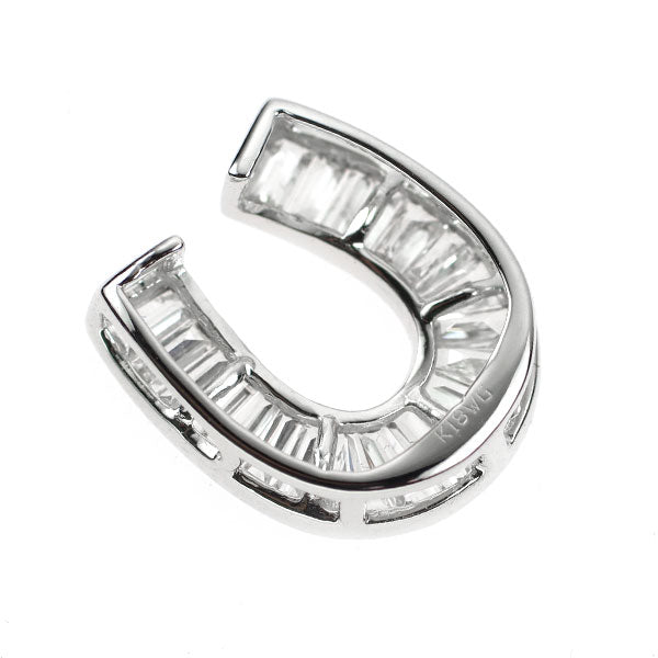 K18WG ダイヤモンド ペンダントトップ 馬蹄 ホースシュー — セルビー  