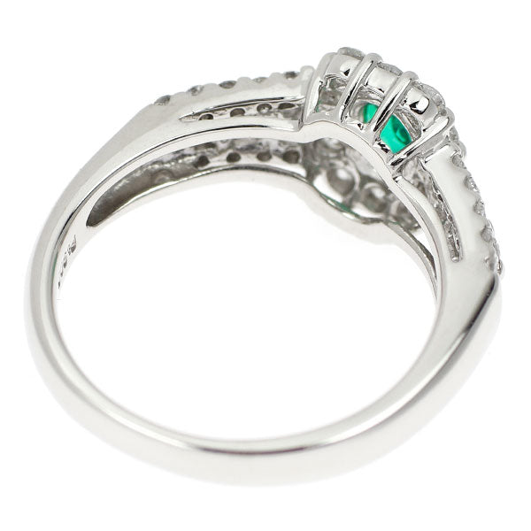 PT900エメラルド ダイヤモンド Pt900 エメラルド ダイヤモンド リング 1.82ct D0.75ct