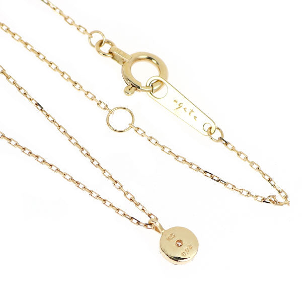 アガット/agete K10YG ダイヤモンド ペンダントネックレス 0.03ct