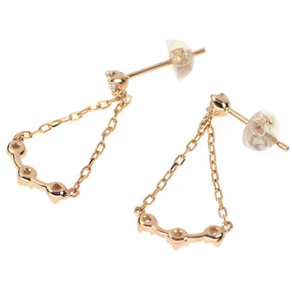 K18PG ダイヤモンド ピアス