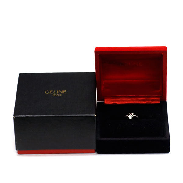 セリーヌ Pt900 ダイヤモンド リング 0.16ct