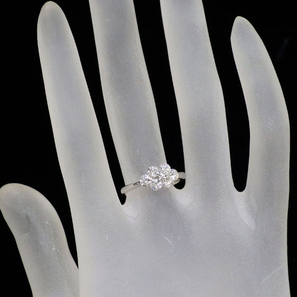 K18WG ダイヤモンド リング 0.90ct