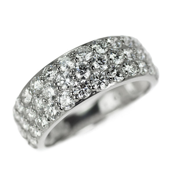 Pt900 ダイヤモンド リング 1.50ct パヴェ