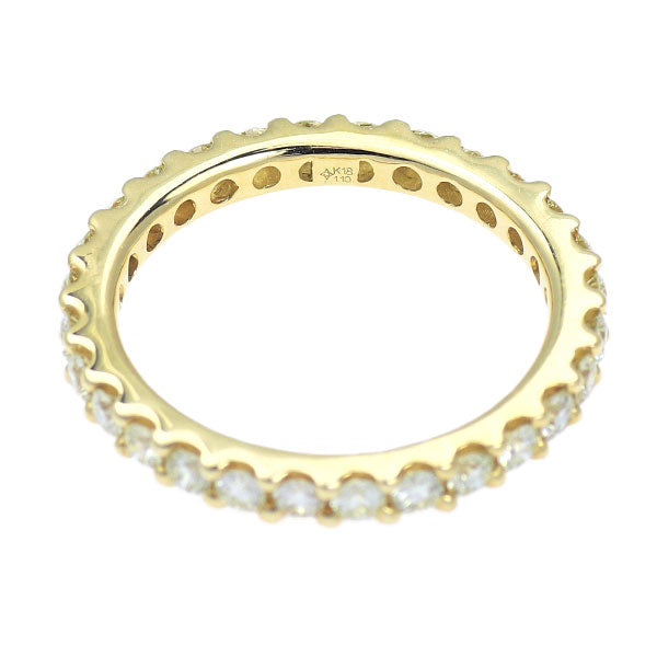 美品GSTV✨k18フルエタニティダイヤモンドリングダイヤモンド GSTV】K18WG 天然ダイヤモンド 1.15ct フルエタニティリング - メルカリ