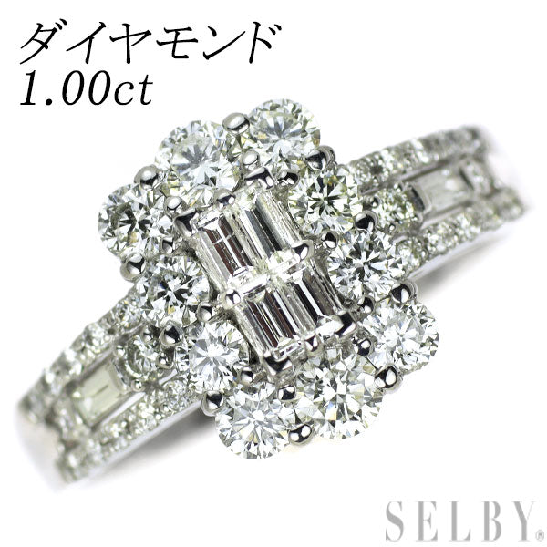Pt900 ダイヤモンド リング 1.00ct
