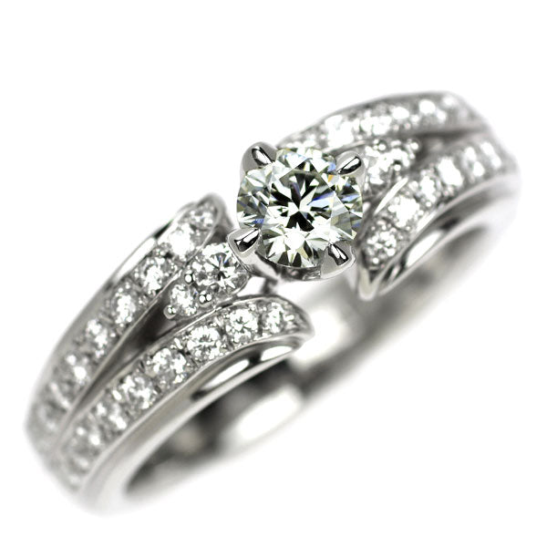 ポーラ Pt900 ダイヤモンド リング 0.61ct