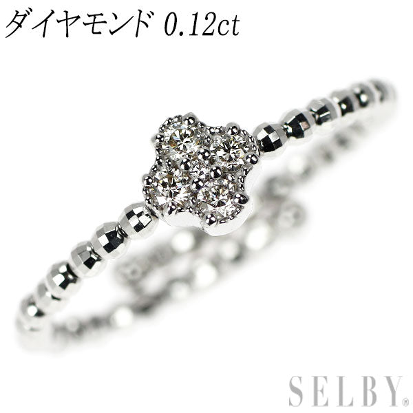 K18WG ダイヤモンド リング 4.42ct — セルビーオンラインストア