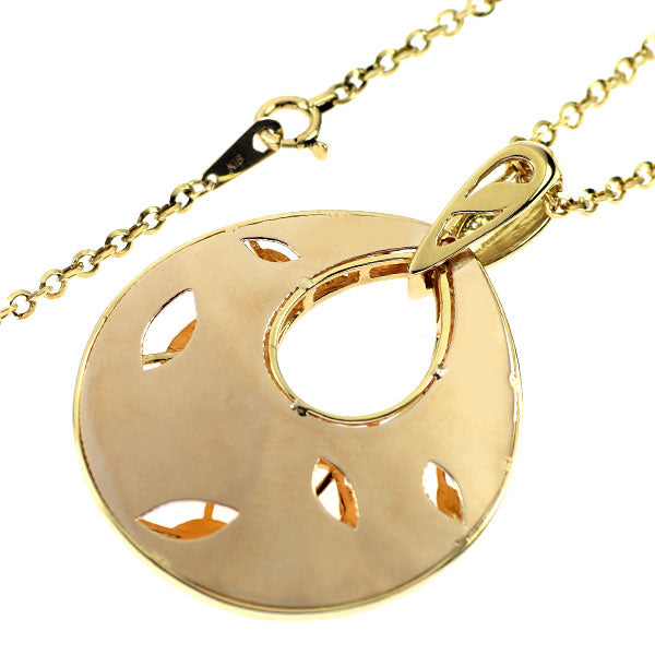 K18YG ダイヤモンド ペンダントネックレス 0.40ct