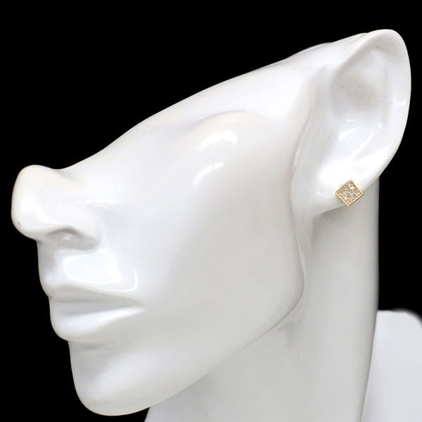 K18YG ダイヤモンド ピアス 0.18ct