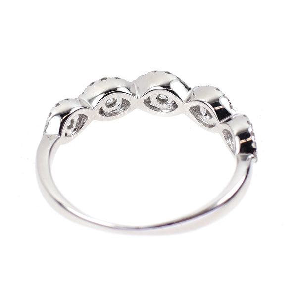 K18WG ダイヤモンド リング 0.54ct