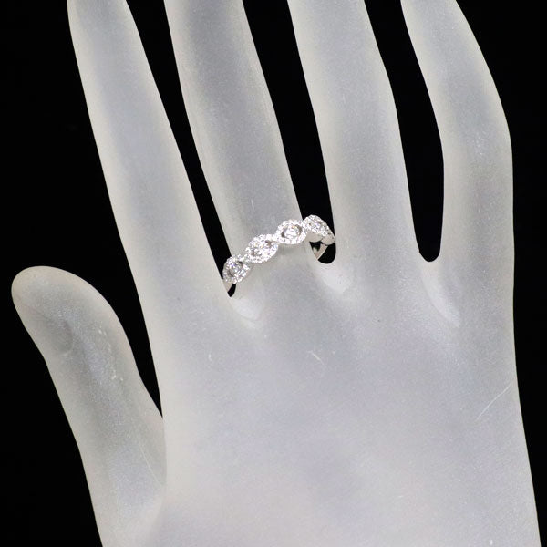 K18WG ダイヤモンド リング 0.54ct