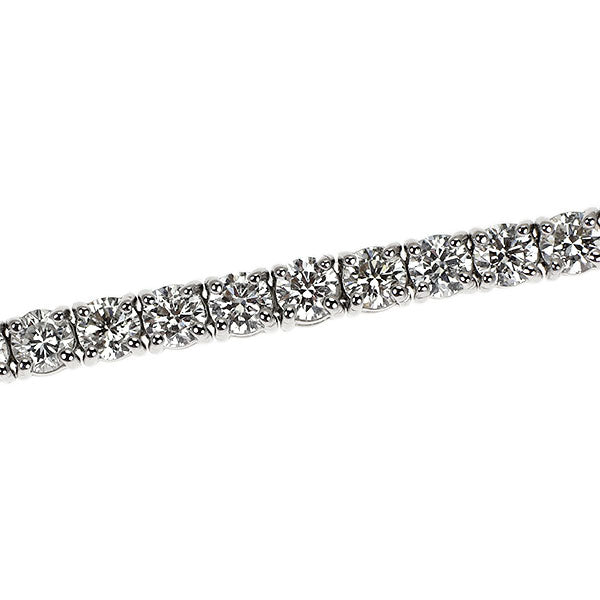 K18WG ダイヤモンド ブレスレット 5.50ct テニス
